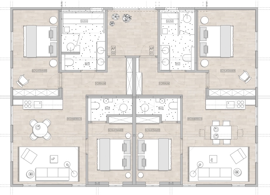 Grundriss Apartments